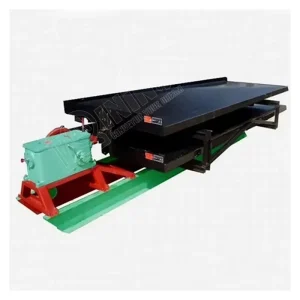 High Recovery Rate Gold Ore Gravity Separation Equipment Big Steel Support Shaking Table