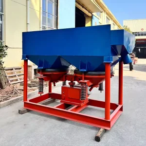 High Recovery Sawtooth Wave Gravity Separator Motor Adjustable Pulsation Stroke 380V 220V Meeting Mining Concentration Demands