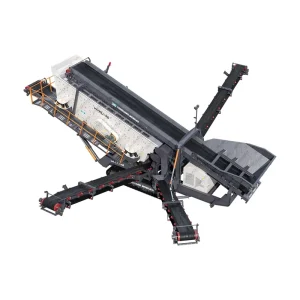 High Reliability Engine Bearing Stone Track Mounted Mobile Screening Station Crawler Equipment 50 300TPH for Quarry