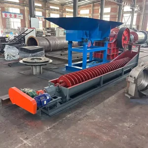 High Rigidity Ore Dressing Processing Plant Flotation Process Gold Phosphate Ore Motor 100 150t h Capacity Gravity Separator