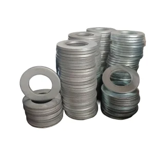 High Strength Alloy Steel Flat Washer Wear Resistant Spacers Gaskets Fasteners for Mining Crusher Accessory Spare Parts