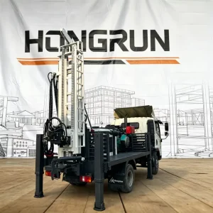 High-Torque Durable Energy-Saving Stable-Drilling Professional HRT-300 Water Well Drilling Rig