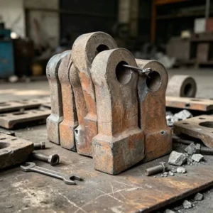 High Toughness Crusher Hammer Head Ore Crushing Plant Spare Parts Long Service Life