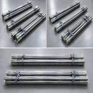 High Toughness Forged Alloy Steel PQ3 1.5M 3M Split Tube Core Barrel Half Open Inner Tube for Fractured Rock Geological