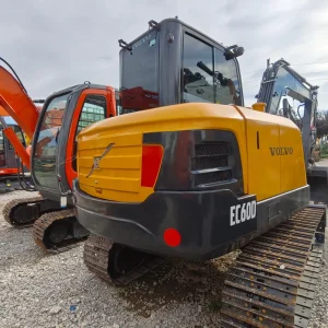 High Value 6 ton Hydraulic Original Excavator Second hand Used Volvo EC60C EC60D Second Hand Used Mini Excavators for Sale