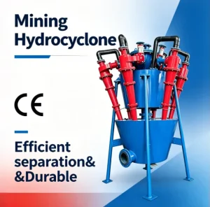 High Wear Resistance Polyurethane Hydrocyclone for Mining Hydrocyclone Separators Durable Mining Equipment CE Certified