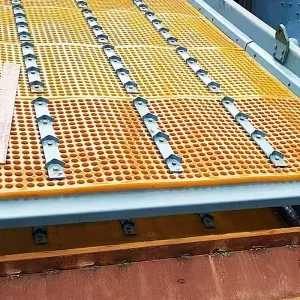 High Wear Resistance Polyurethane Screen Mesh for Vibrating Screen Modular PU Sieve for Mining Mineral Processing