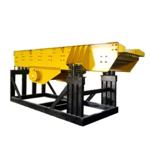 High Wear Resistant Electric Motor Screen Mining Vibrating Feeder with 10 50kg/h Capacity for Small Stone Feeding