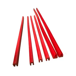 High Wear Resistant Polyurethane Rubber Strips Custom Mining Machine Parts Casting Process