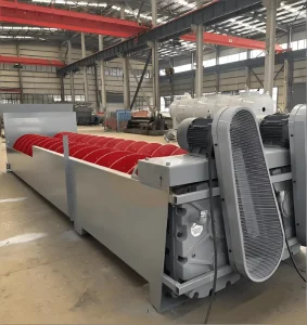 High Weir Spiral Classifier Clay Sand Dewatering Washing Machine Double Screw Sand Washer for Mineral Separation