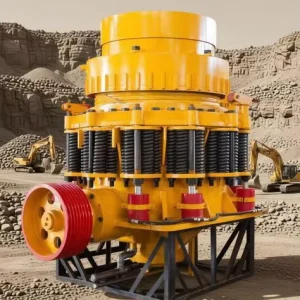 High Yield Concrete Waste Medium Size Stone Cone Crusher Machine Cone Crusher