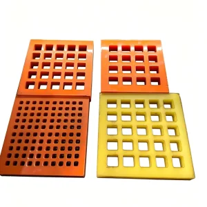 High-capacity Polyurethane Vibrating Dewatering Screen Mesh and Polyurethane Screen Plate