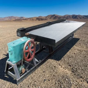 High-efficiency Gold Shaking Table 6S Fiberglass Table for Mineral Separation