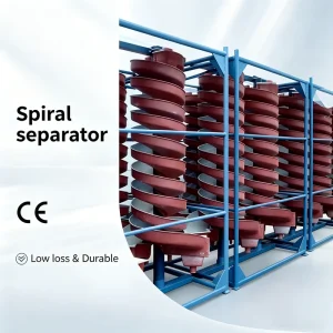 High efficiency Mineral Industry Spiral Separator Machine Mining Gravity Separator Equipment Manufacturer with CE Certified