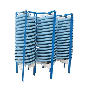 High efficiency Wear resistant Gravity Separation Fiberglass Spiral Chute for Mineral Processing and Sand Washing