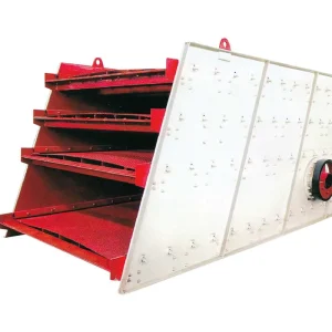 High efficiency vibrating screen multi layer stone machine used for hard rock processing and ore separation