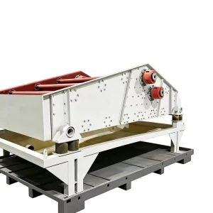 High frequency linear vibrating dewatering screen fine sand recovery machine