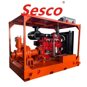 High-head Urban Diesel Engine Drainage Vacuum Self-Priming Water Pump for Construction Mine Industry Site