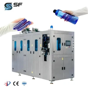 High-speed 5500b/h 2-cavity Automatic PET Bottle Blowing Machine Delta PLC Bearing Motor Mineral Water Production Line