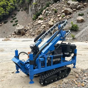 Highway Crawler Auger Diesel Drilling Rig with Engine Gear Pump Max.100m Depth for Mine Tunnel Shaft Drilling