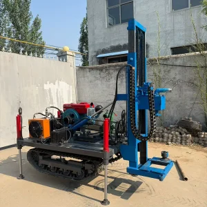 Home Use Portable Drilling Rig for 100m Mine Water Well Boreholes