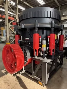 HongXing GYS500 Full Hydraulic Cone Crusher 90 650t/h Capacity PLC Controlled Gear Drive AC Motor Bearing Automatic Stone Mining