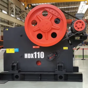 Hongxing Mining Machinery HDX Series German Type Jaw Crusher Light Steel Toggle Plate 170-550t/h Capacity AC Motor Low