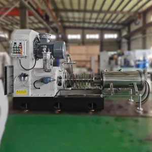 Horizontal Bead Mill 100L Large Flow Disc Type Laboratory Sand Mill Grinding Milling Machine