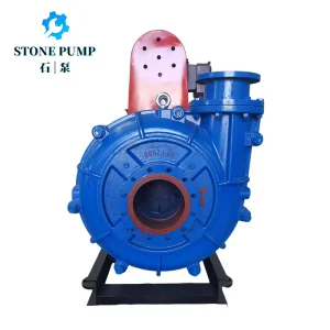 Horizontal Centrifugal Iron Slurry Pump High Chrome Impeller High Efficiency High Pressure Coal Washing Plant Slurry Dredge Pump
