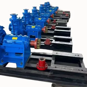 Horizontal Electric Centrifugal Slurry Pump for Filter Press Feed High Wear Resistance and High Pressure Operation