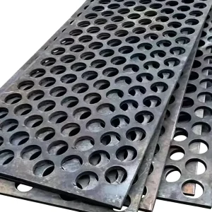 Hot Rolled Steel Perforated Plate for Vibrating Screening Equipment in Stone Crushing and Mining Production Lines