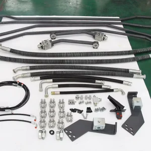 Hydraulic Breaker Piping Kits Fit VOLVO EC300 EC360 EC380 EC400 Excavator Auxiliary Hammer Line Kit
