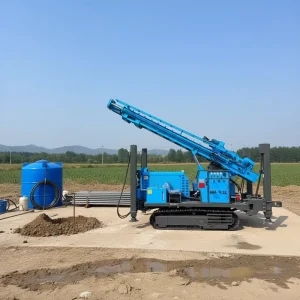 Hydraulic CS14 Water Well Drilling Rig 1200mm Portable Drilling Rig Motor Engine Electric Diesel Powered Mounted Truck for Use