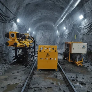 Hydraulic Chuck Drill Head 900m Underground Drilling Rig Wireline Diamond Core Sample Drilling Machine