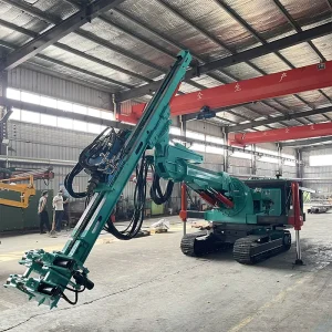 Hydraulic Diesel Powered Underground Rock Quarry Gold Mine Tunnel Deep Hole Drilling Rig Max 50m Drilling Depth