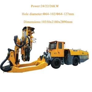Hydraulic Downhole Mining Drilling Rig Suitable for Narrow Space Underground Mining Drilling Work