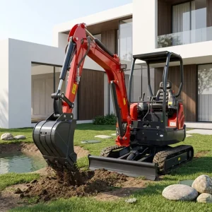 Hydraulic Hammer Mini Excavator Small Digger Crawler for Farms Full Attachments Small Crawler Diesel Engine Digger