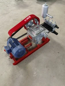 Hydraulic Mining Drill Mud Pump BW160 Three Cylinder Mud Pump for Drilling Rig with Engine