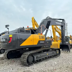 Hydraulic Mining Machinery VOLVO EC300 Used Excavator Engineering Construction Digger 30Ton