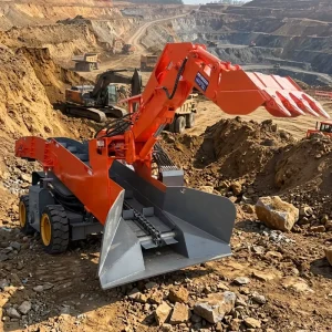 Hydraulic Mucking Loader Electric Slag Loader for Underground Mining Construction Work