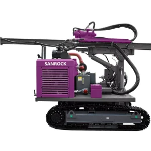 Hydraulic Pile Driver Guardrail Screw Pile Drilling Rig Construction Foundation Solar Pile Driver Machine