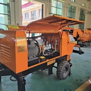 Hydraulic Pumped Shotcrete Sprayer for Hydropower Tunnel Grouting Concrete Sprayer Machine
