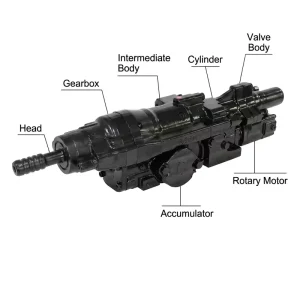 Hydraulic Rock Drifter 1838HD Complete Assembly Mining Machinery Tunnel Excavation Rock Drilling Equipment Supply
