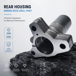 Hydraulic Rock Drill Rear Housing 3115348100 Gold Mining Drilling Machinery Spare Parts