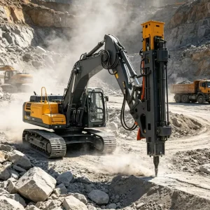 Hydraulic Rock Drilling and Splitting Machine Integrated Rock Breaking Equipment for Mining Operations