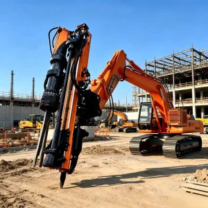 Hydraulic Rock Excavation Machine Drilling Splitting Integrated for Hard Stone Quarry