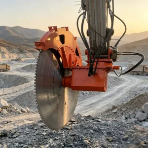 Hydraulic Rock Saws for Tunnel Cutting and Mining Rock Saws for Concrete Mountain Cutting