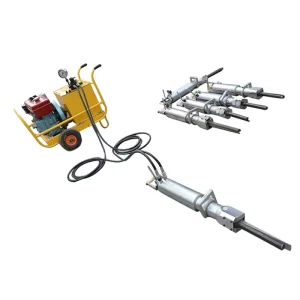 Hydraulic Rock Splitter Excavator with Engine for Mining and Stone Cutting