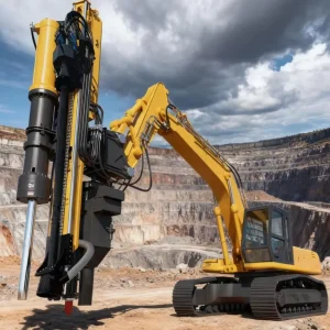 Hydraulic Rock Splitter for Excavator 30Ton Drill and Split Machine for Quarry Mining and Demolition