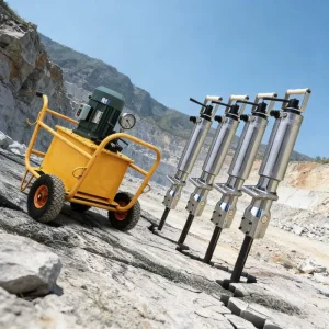 Hydraulic Rock Splitter for Mining and Quarry Excavation Projects